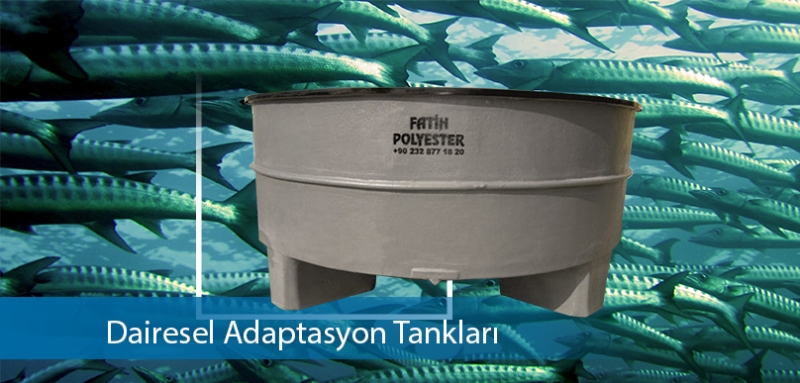 Fiberglass Circular Fish Adaptation Tanks